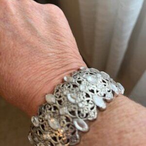 Brighton Rhinestone Cuff-NWOT